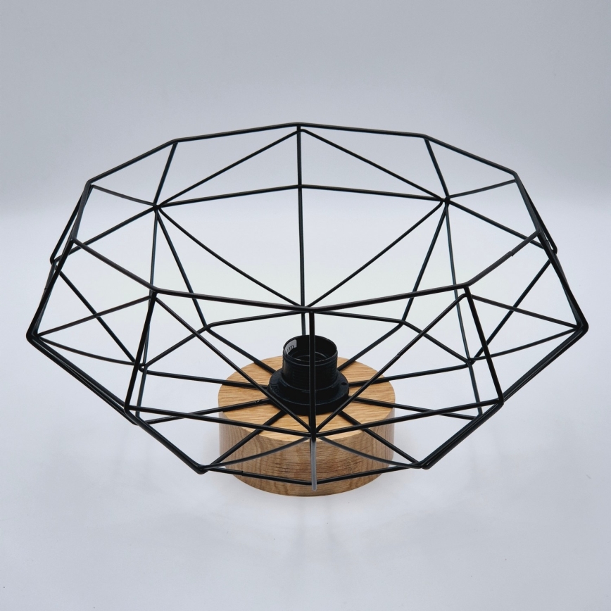 Brilagi - Plafonsko svetlo WOODY BASKET 1xE27/60W/230V, prečnik 40 cm, hrast