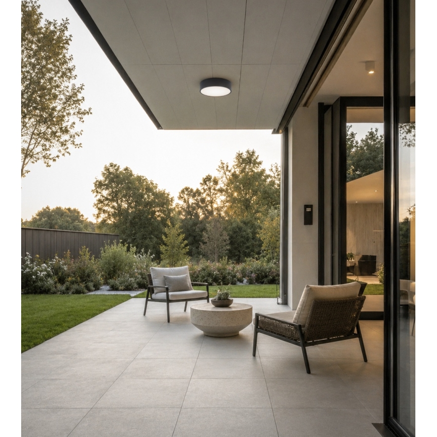 BRILAGI - Plafonsko svetlo za kupatilo CLARE 2xE27/24W/230V prečnika 30 cm antracit IP54