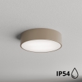 Brilagi - Plafonsko svetlo za kupatilo CLARE 2xE27/24W/230V, prečnik 30 cm, IP54, bež