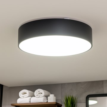 Brilagi - Plafonsko svetlo za kupatilo POOL 4xE27/15W/230V prečnik 50 cm IP54 crna