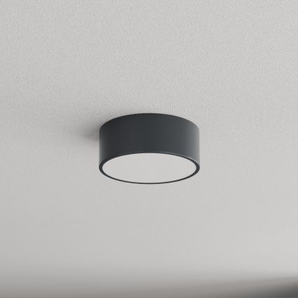 BRILAGI - Plafonsko svetlo za kupatilo sa senzorom pokreta i sumraka CLARE 1xE27/24W/230V prečnik 20 cm antracit IP54