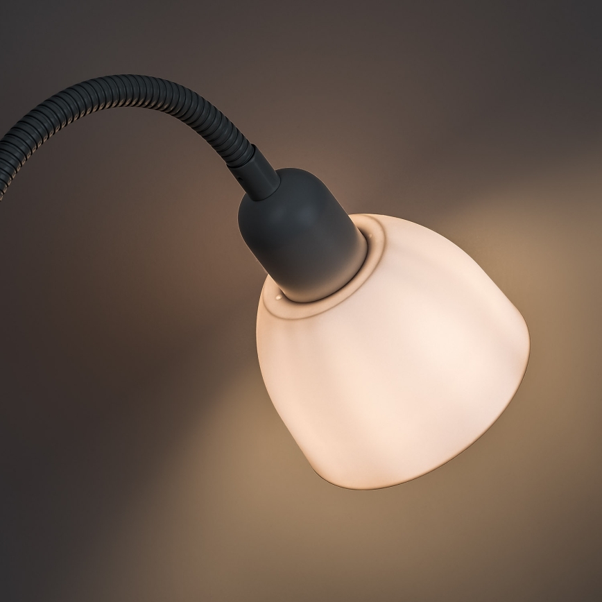 Brilagi - Podna lampa ARIANA 1xE27/100W/230V + 1xE14/25W bela