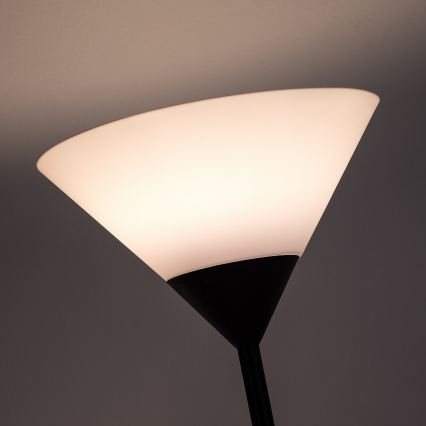 Brilagi - Podna lampa ARIANA 1xE27/100W/230V + 1xE14/25W crna