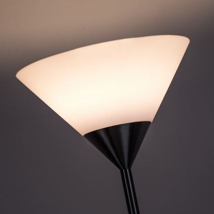 Brilagi - Podna lampa ARIANA 1xE27/100W/230V + 1xE14/25W mat hrom