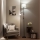 Brilagi - Podna lampa CERIA 2 u 1 1xE27/100W/230V + 1xE14/25W crna/siva