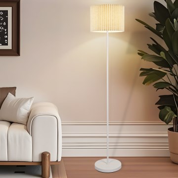 Brilagi - Podna lampa NORDIC WAVE 1xE27/15W/230V lan/bela