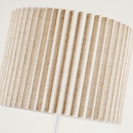 Brilagi - Podna lampa NORDIC WAVE 1xE27/15W/230V lan/bela