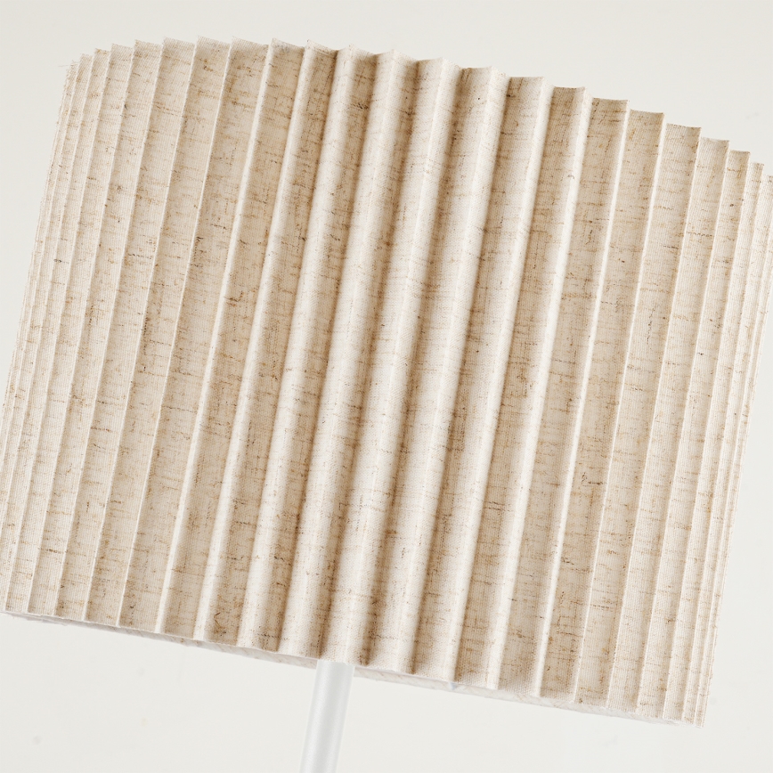 Brilagi - Podna lampa NORDIC WAVE 1xE27/15W/230V lan/bela