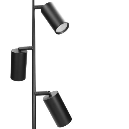Brilagi - Podna lampa SELE 3xGU10/30W/230V crna
