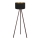 Brilagi - Podna lampa VELVET 1xE27/60W/230V braon/crna