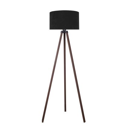 Brilagi - Podna lampa VELVET 1xE27/60W/230V braon/crna