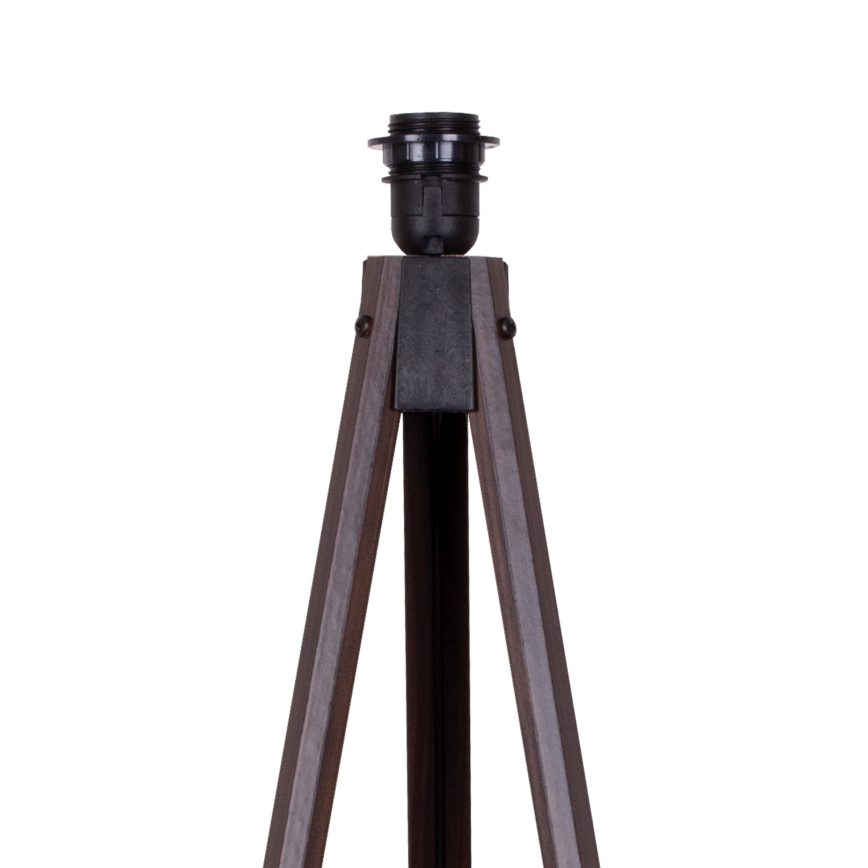 Brilagi - Podna lampa VELVET 1xE27/60W/230V wenge/crna