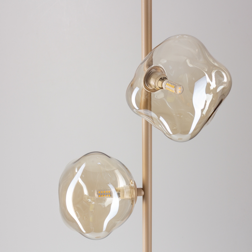 BRILAGI - Podna lampa VULCANO 3xG9/8W/230V bež/dimljena bež