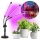 Brilagi - prigušiva fleksibilna LED stona lampa za uzgoj biljaka VITABLOOM 3xLED/10W/230V crna