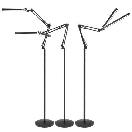 BRILAGI - LED prigušiva fleksibilna podna lampa VARIO LED/14W/230V 3000-6000K 157 cm crna