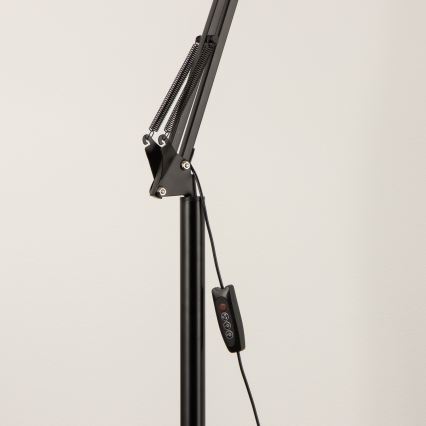 BRILAGI - LED prigušiva fleksibilna podna lampa VARIO LED/14W/230V 3000-6000K 157 cm crna