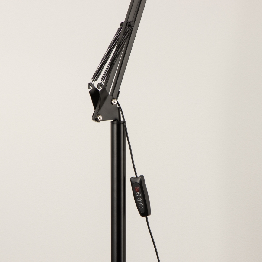 BRILAGI - LED prigušiva fleksibilna podna lampa VARIO LED/14W/230V 3000-6000K 157 cm crna