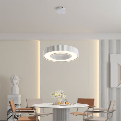 Brilagi - LED prigušiva luster na sajli LUMIX LED/48W/230V 3000-6000K bela, prečnik 50 cm + daljinski upravljač