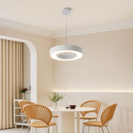 Brilagi - LED prigušiva luster na sajli LUMIX LED/48W/230V 3000-6000K bela, prečnik 50 cm + daljinski upravljač
