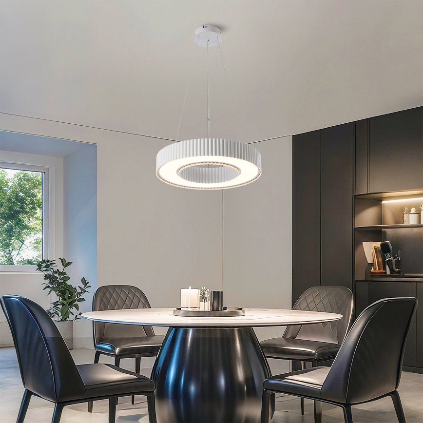 Brilagi - LED prigušiva luster na sajli LUMIX LED/48W/230V 3000-6000K bela, prečnik 50 cm + daljinski upravljač