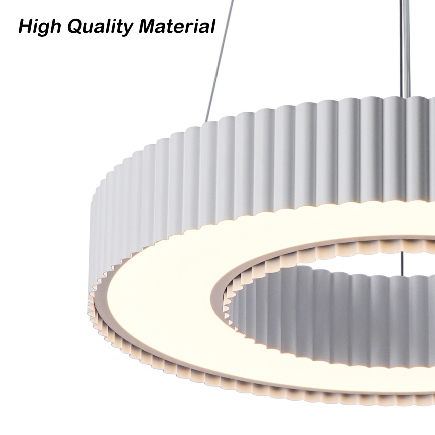 Brilagi - LED prigušiva luster na sajli LUMIX LED/48W/230V 3000-6000K bela, prečnik 50 cm + daljinski upravljač
