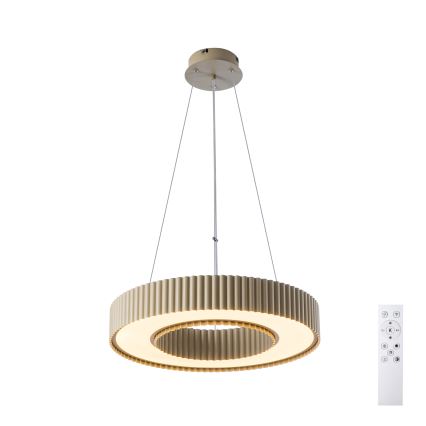 Brilagi - LED prigušiva luster na sajli LUMIX LED/48W/230V 3000-6000K bež, prečnik 50 cm + daljinski upravljač