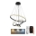Brilagi - prigušiva LED luster na sajli CIRCLE LED/90W/230V 3000-6500K prečnika 60 cm + daljinski upravljač