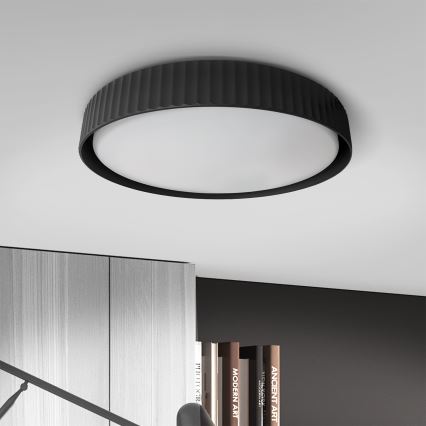 Brilagi - LED prigušiva plafonska lampa LUCIA LED/48W/230V 3000-6500K pr. 41 cm crna + daljinski upravljač