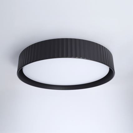 Brilagi - LED prigušiva plafonska lampa LUCIA LED/48W/230V 3000-6500K pr. 41 cm crna + daljinski upravljač
