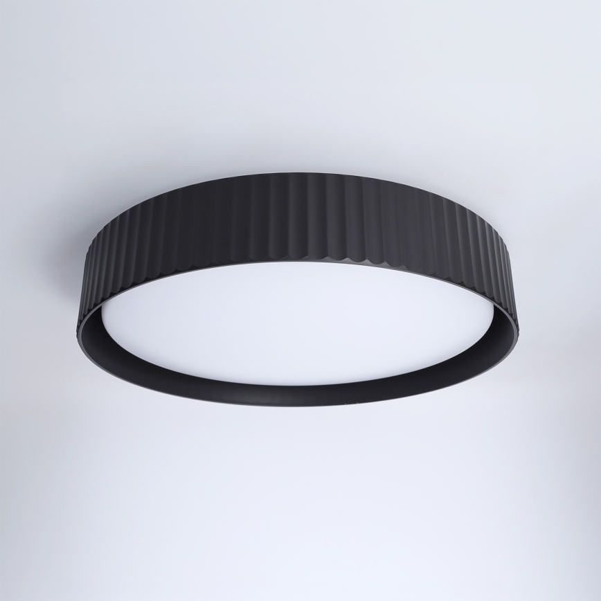Brilagi - LED prigušiva plafonska lampa LUCIA LED/48W/230V 3000-6500K pr. 41 cm crna + daljinski upravljač