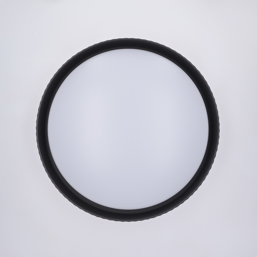 Brilagi - LED prigušiva plafonska lampa LUCIA LED/48W/230V 3000-6500K pr. 41 cm crna + daljinski upravljač