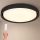 Brilagi - Prigušiva LED plafonska lampa MATTEO LED/60W/230V 3000-6500K prečnik 51,5 cm crna + daljinski upravljač