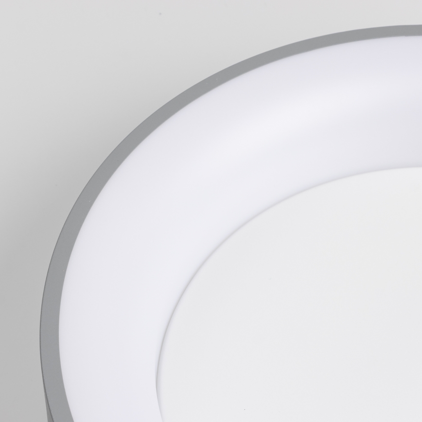 Brilagi - LED prigušiva plafonska lampa FALCON LED/80W/230V 3000-6500K prečnik 60 cm siva + daljinski upravljač