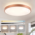 BRILAGI - prigušiva LED plafonska svetiljka GLASS POOL DOUBLE LED/80W/230V prečnik 60 cm bakarna + daljinski upravljač