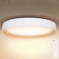 Brilagi - prigušiva LED plafonska svetiljka LARIOS LED/72W/230V 3000-6500K bela, prečnik 59 cm + daljinski upravljač