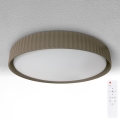 Brilagi - prigušiva LED plafonska svetiljka LUCIA LED/48W/230V 3000-6500K Ø 41 cm taupe + daljinski upravljač