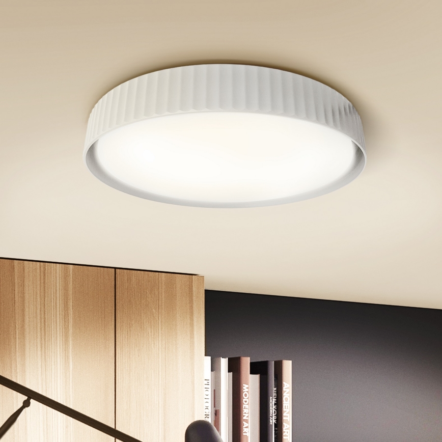 Brilagi - LED prigušiva plafonska svetiljka LUCIA LED/60W/230V 3000-6500K prečnik 59 cm bela + daljinski upravljač