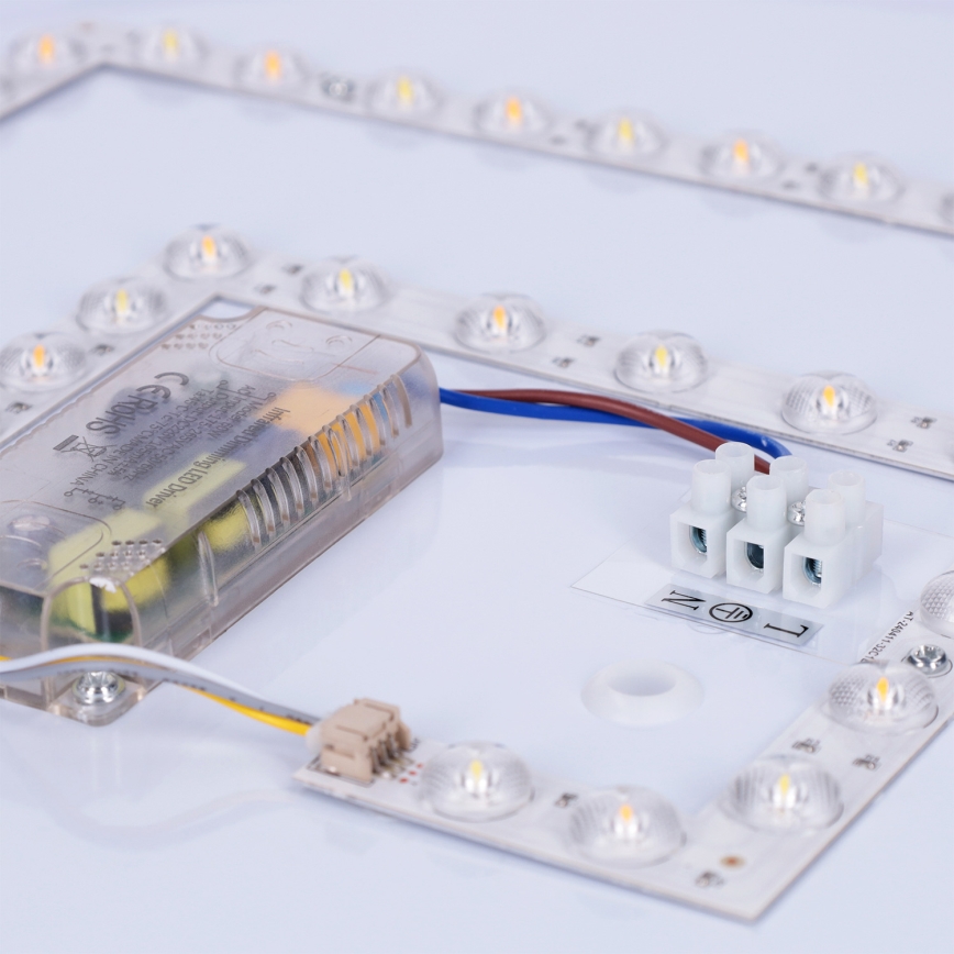 Brilagi - LED prigušiva plafonska svetiljka LUCIA LED/60W/230V 3000-6500K prečnik 59 cm bela + daljinski upravljač