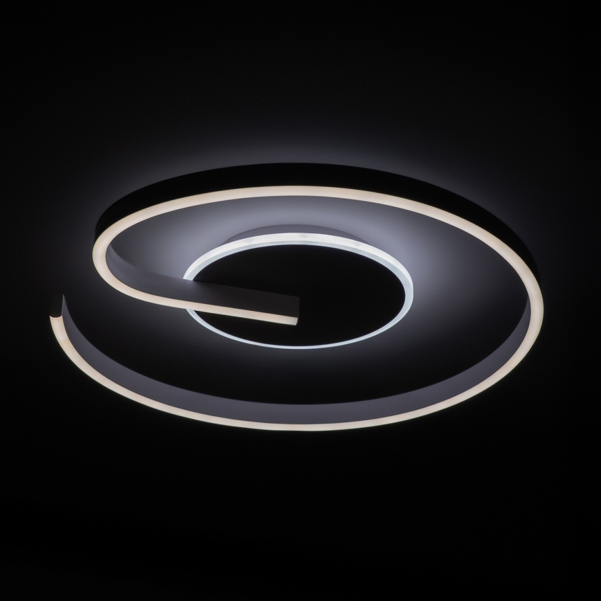 Brilagi - LED prigušiva plafonska svetiljka SPIRAL LED/56W/230V prečnik 50 cm 3000/4000/6000K + daljinski upravljač
