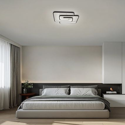 Brilagi - LED prigušiva plafonska svetiljka VELO LED/60W/230V 48x48 cm 3000/4000/6000K + daljinski upravljač