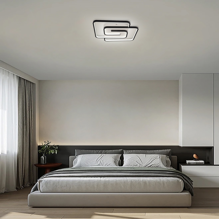 Brilagi - LED prigušiva plafonska svetiljka VELO LED/60W/230V 48x48 cm 3000/4000/6000K + daljinski upravljač