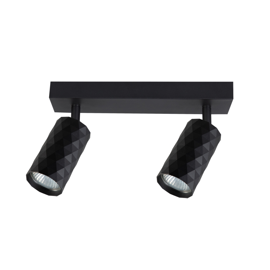 Brilagi - LED RGBW prigušiva spot svetiljka SELE DIAMANT 2xGU10/4,8W/230V 3000K crna + daljinski upravljač