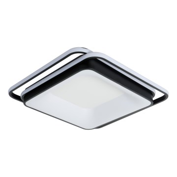 Brilagi - prigušiva LED stropna lampa IRIS LED/102W/230V 3000-6000K 50x50 cm crna + daljinski upravljač