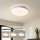 Brilagi - prigušiva LED stropna svetiljka CORVO LED/54W/230V 3000-6000K bela preč. 40 cm + daljinski upravljač