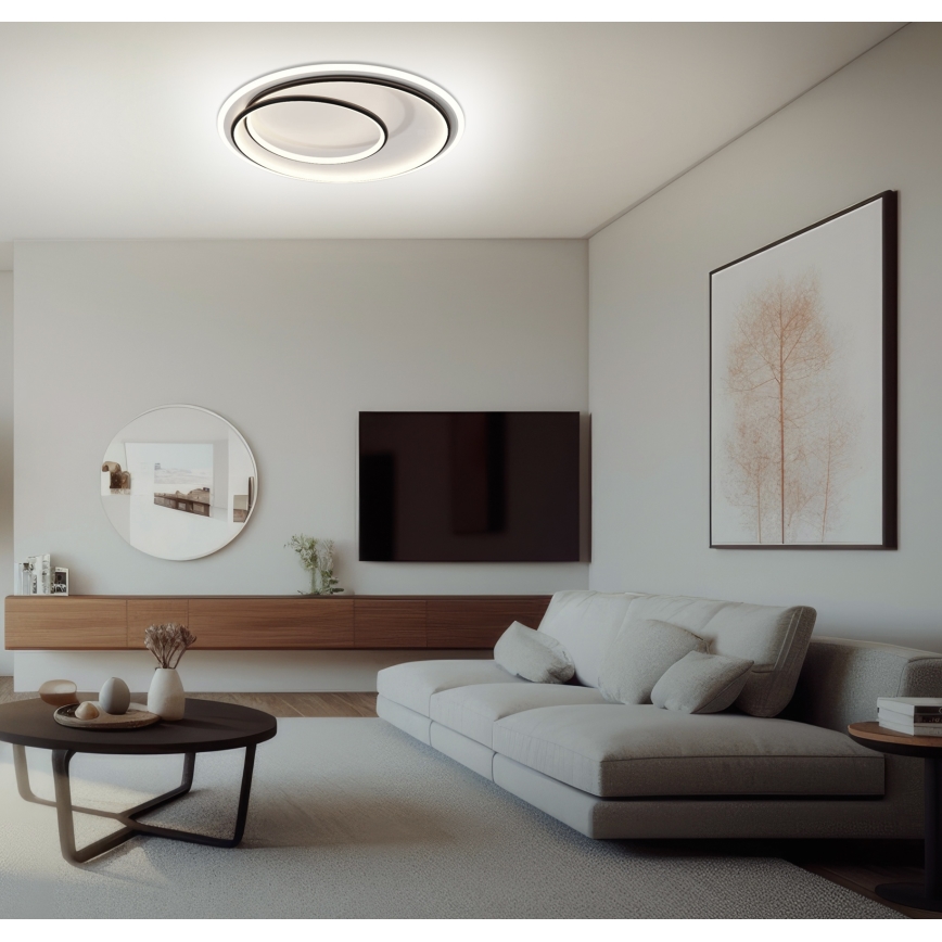 Brilagi - LED prigušiva plafonska lampa FLARE LED/38W/230V prečnika 48 cm 3000-6000K + daljinski upravljač
