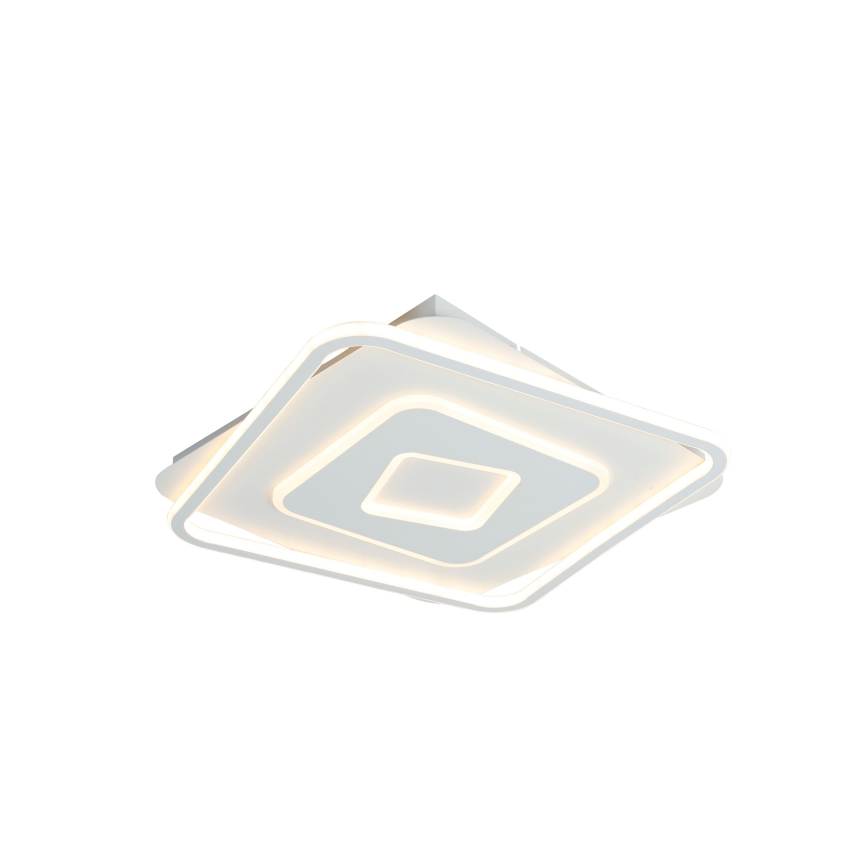 Brilagi - LED prigušiva stropna svetiljka IRIS LED/98W/230V 3000-6000K 50x50 cm bela + daljinski upravljač