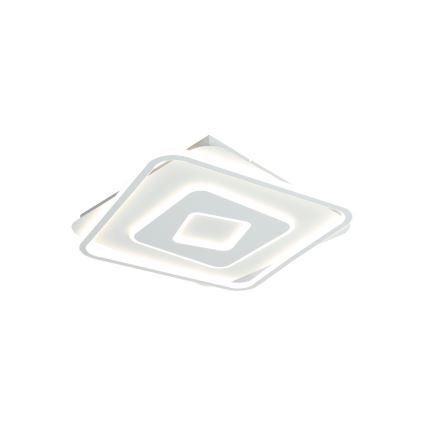Brilagi - LED prigušiva stropna svetiljka IRIS LED/98W/230V 3000-6000K 50x50 cm bela + daljinski upravljač