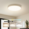 Brilagi - prigušiva LED stropna svetiljka POOL LED/36W/230V 3000-6000K prečnik 30 cm u bež boji + daljinski upravljač