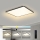 Brilagi - prigušiva LED stropna svetiljka SLIMFRAME LED/58W/230V 60x60 cm 3000-6000K crna + daljinski upravljač