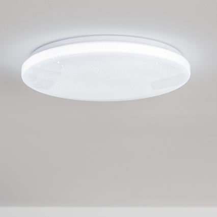 Brilagi - LED prigušiva plafonska svetiljka SMART STARS LED/36W/230V prečnik 48 cm 3000-6000K Wi-Fi Tuya Beacon + daljinski upravljač